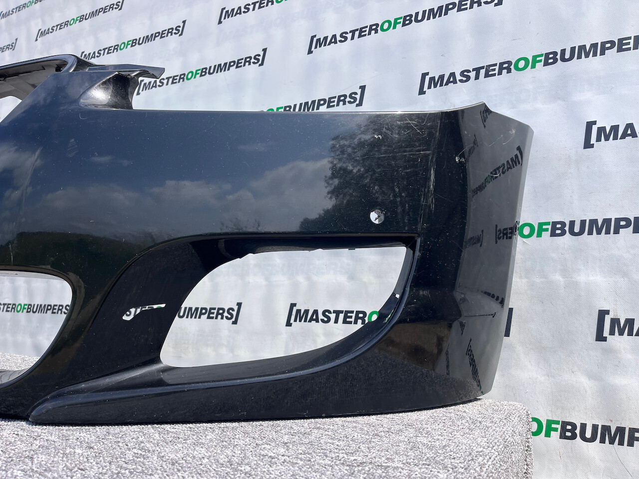 Jaguar Xf Sport Dynamic 2007-2011 Front Bumper Black 4 Pdc Genuine [p457]