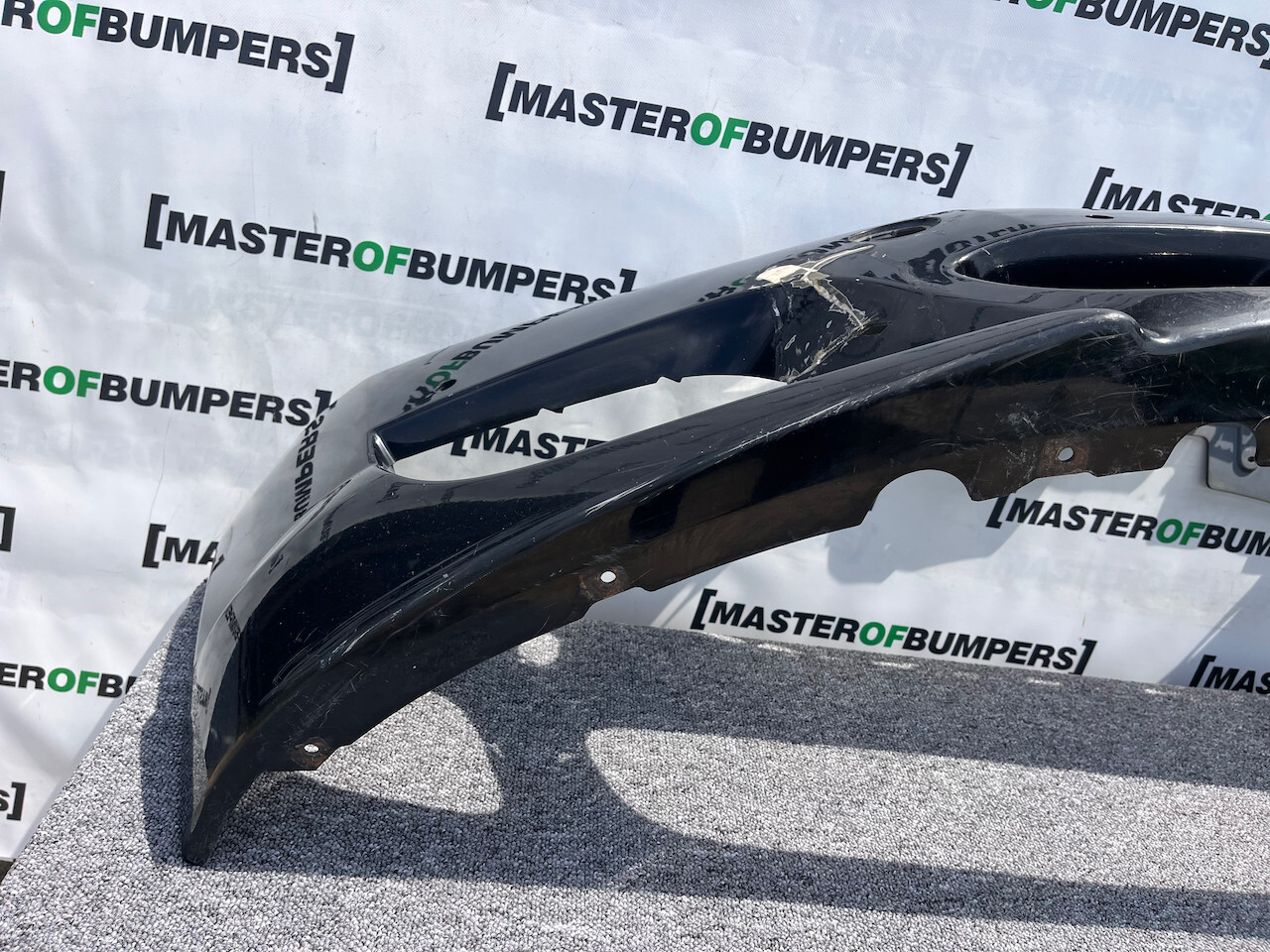 Jaguar Xf Sport Dynamic 2007-2011 Front Bumper Black 4 Pdc Genuine [p457]