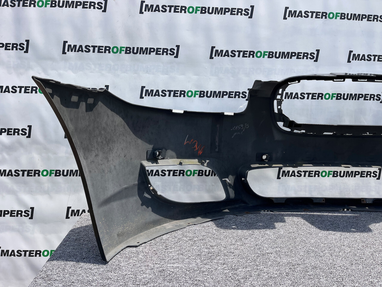 Jaguar Xf Sport Dynamic 2007-2011 Front Bumper Black 4 Pdc Genuine [p457]