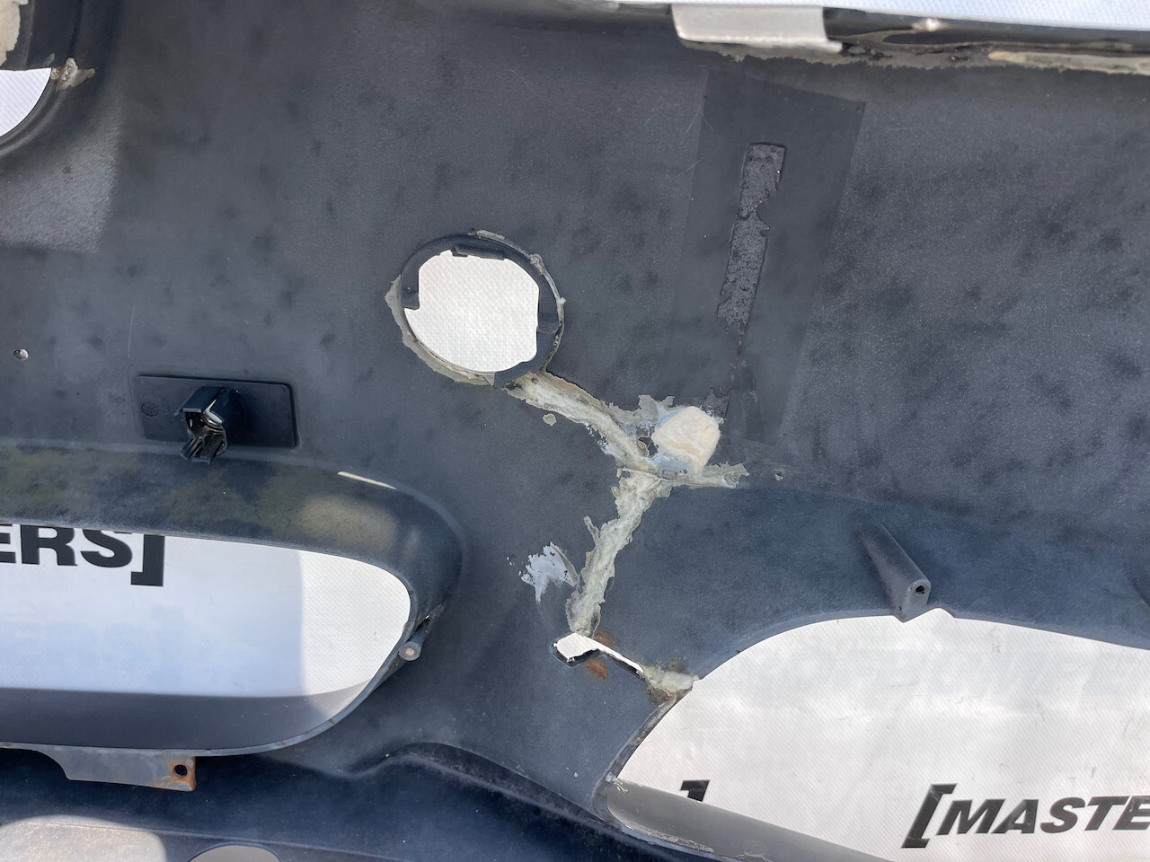 Jaguar Xf Sport Dynamic 2007-2011 Front Bumper Black 4 Pdc Genuine [p457]