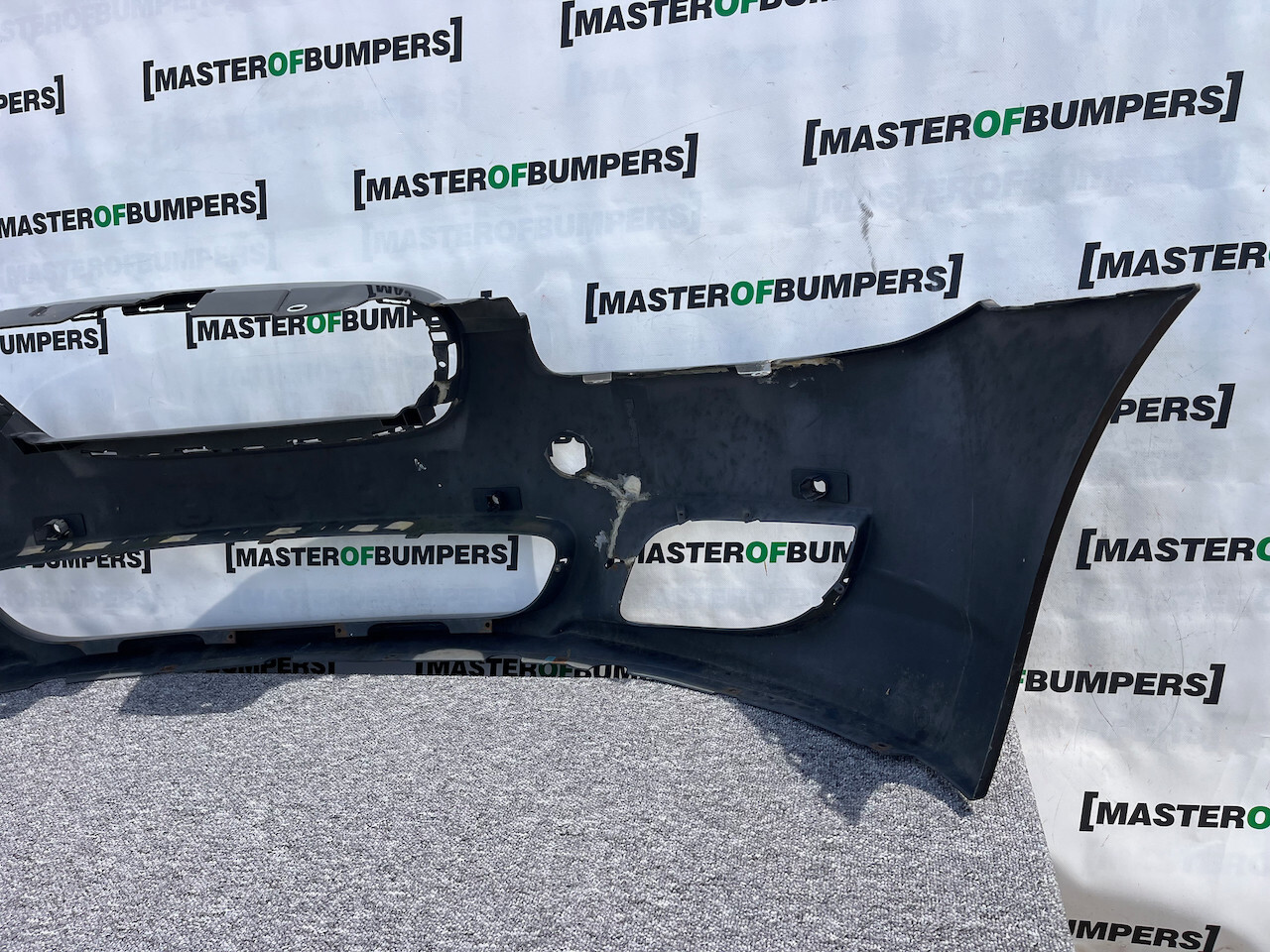 Jaguar Xf Sport Dynamic 2007-2011 Front Bumper Black 4 Pdc Genuine [p457]