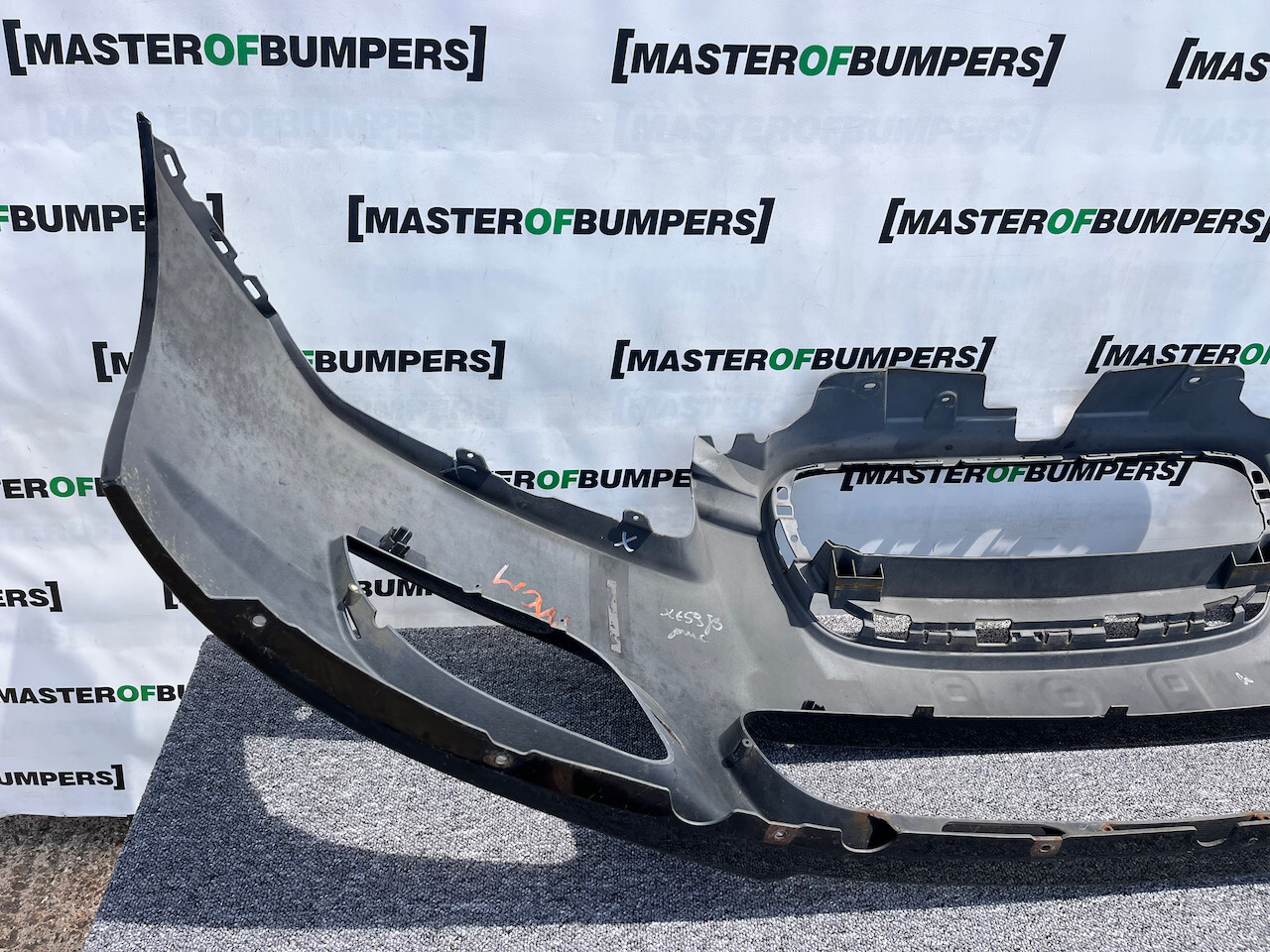 Jaguar Xf Sport Dynamic 2007-2011 Front Bumper Black 4 Pdc Genuine [p457]