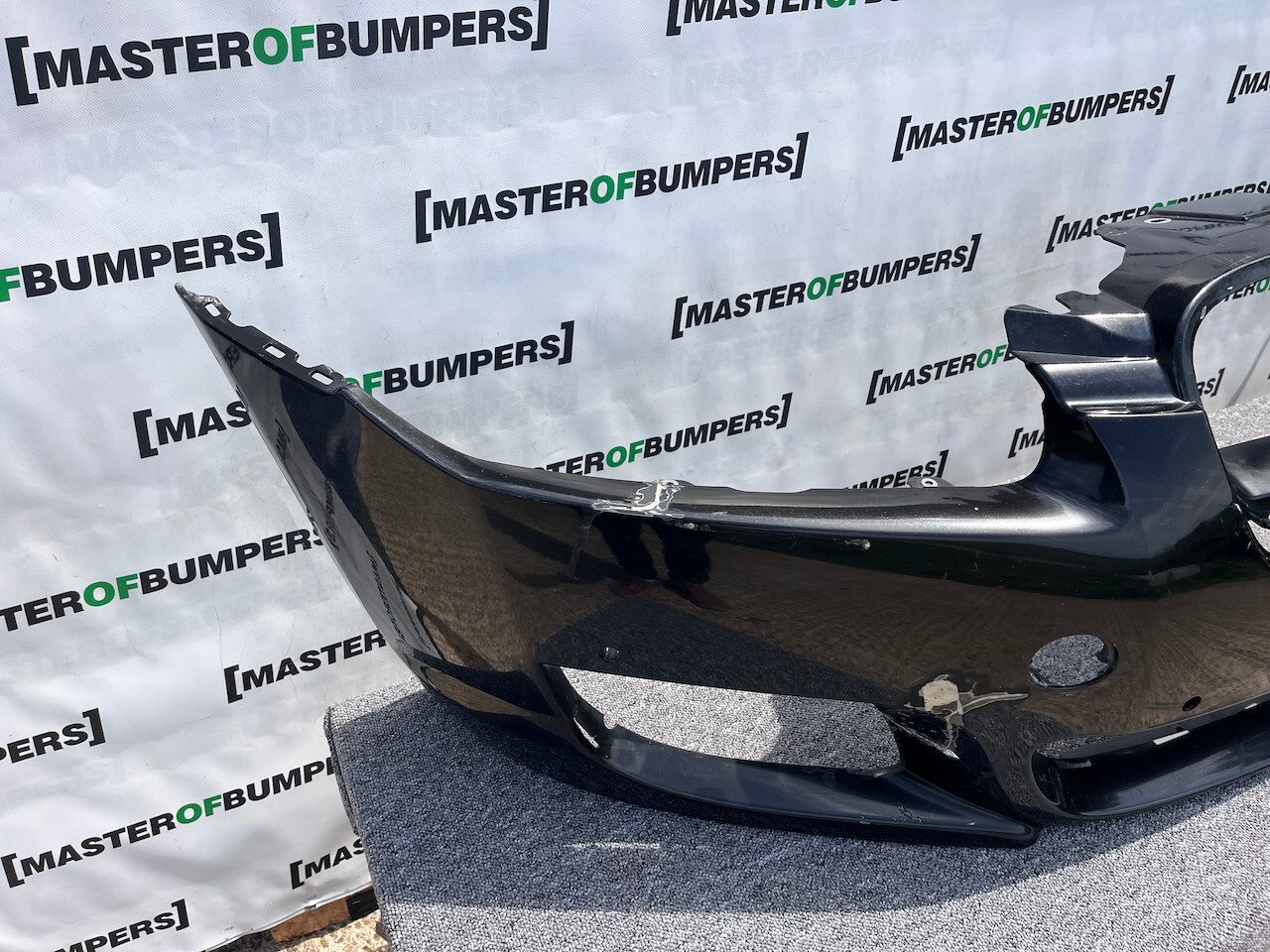 Jaguar Xf Sport Dynamic 2007-2011 Front Bumper Black 4 Pdc Genuine [p457]