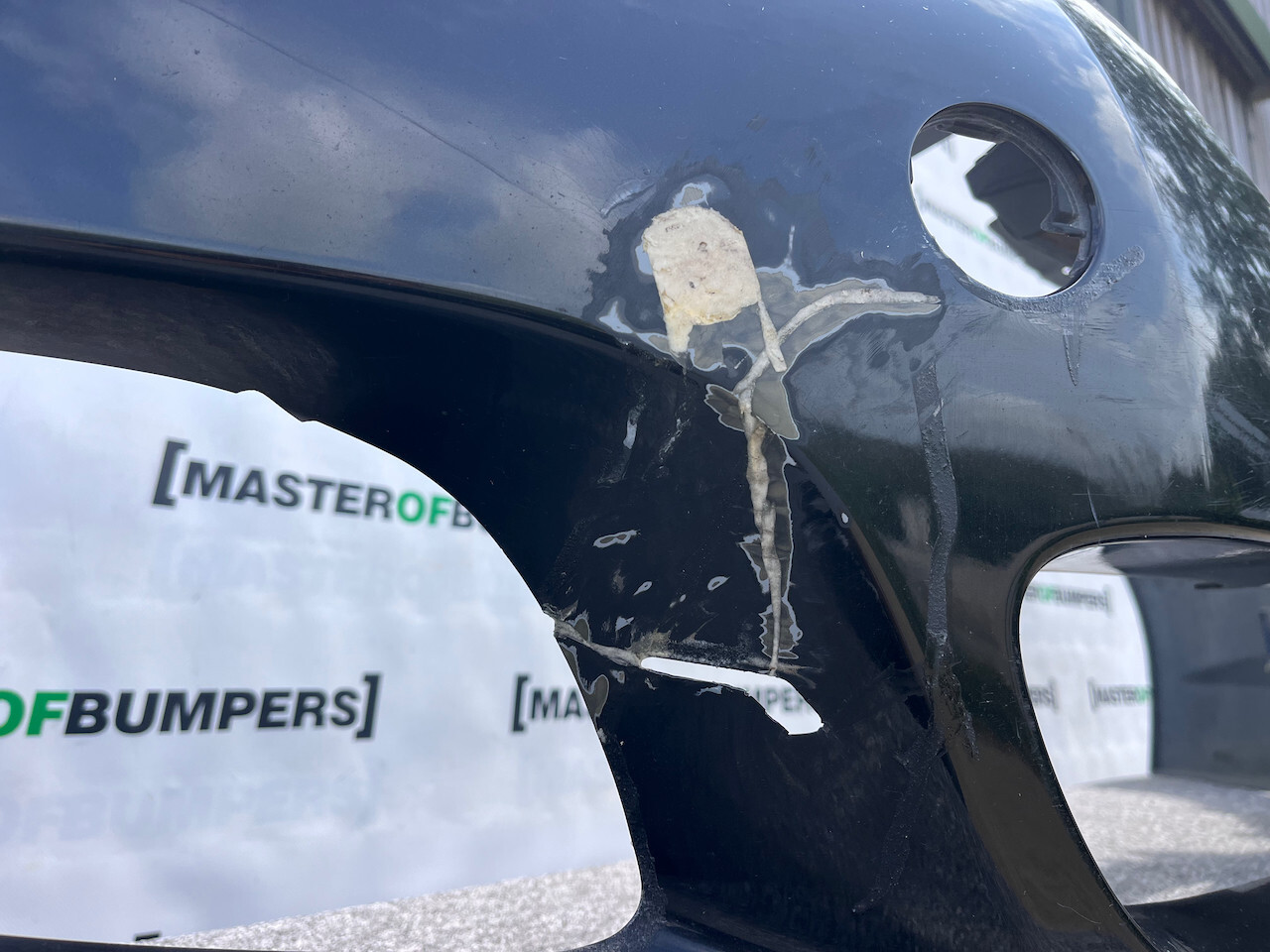 Jaguar Xf Sport Dynamic 2007-2011 Front Bumper Black 4 Pdc Genuine [p457]