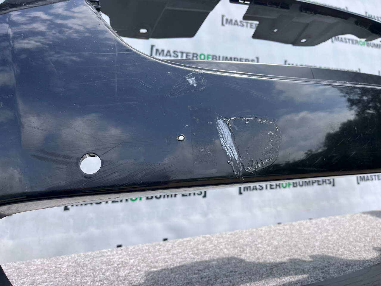 Jaguar Xf Sport Dynamic 2007-2011 Front Bumper Black 4 Pdc Genuine [p457]