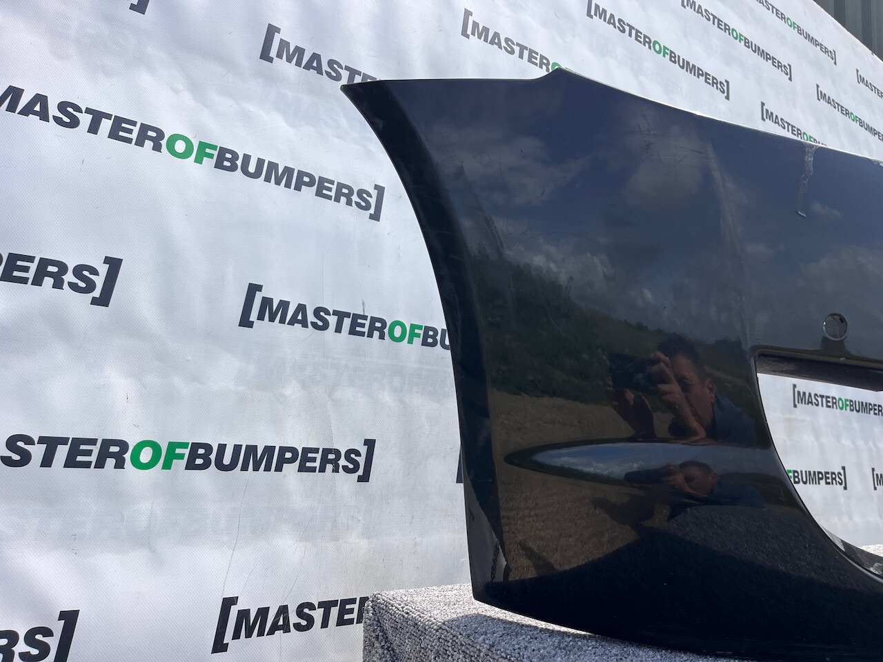 Jaguar Xf Sport Dynamic 2007-2011 Front Bumper Black 4 Pdc Genuine [p457]