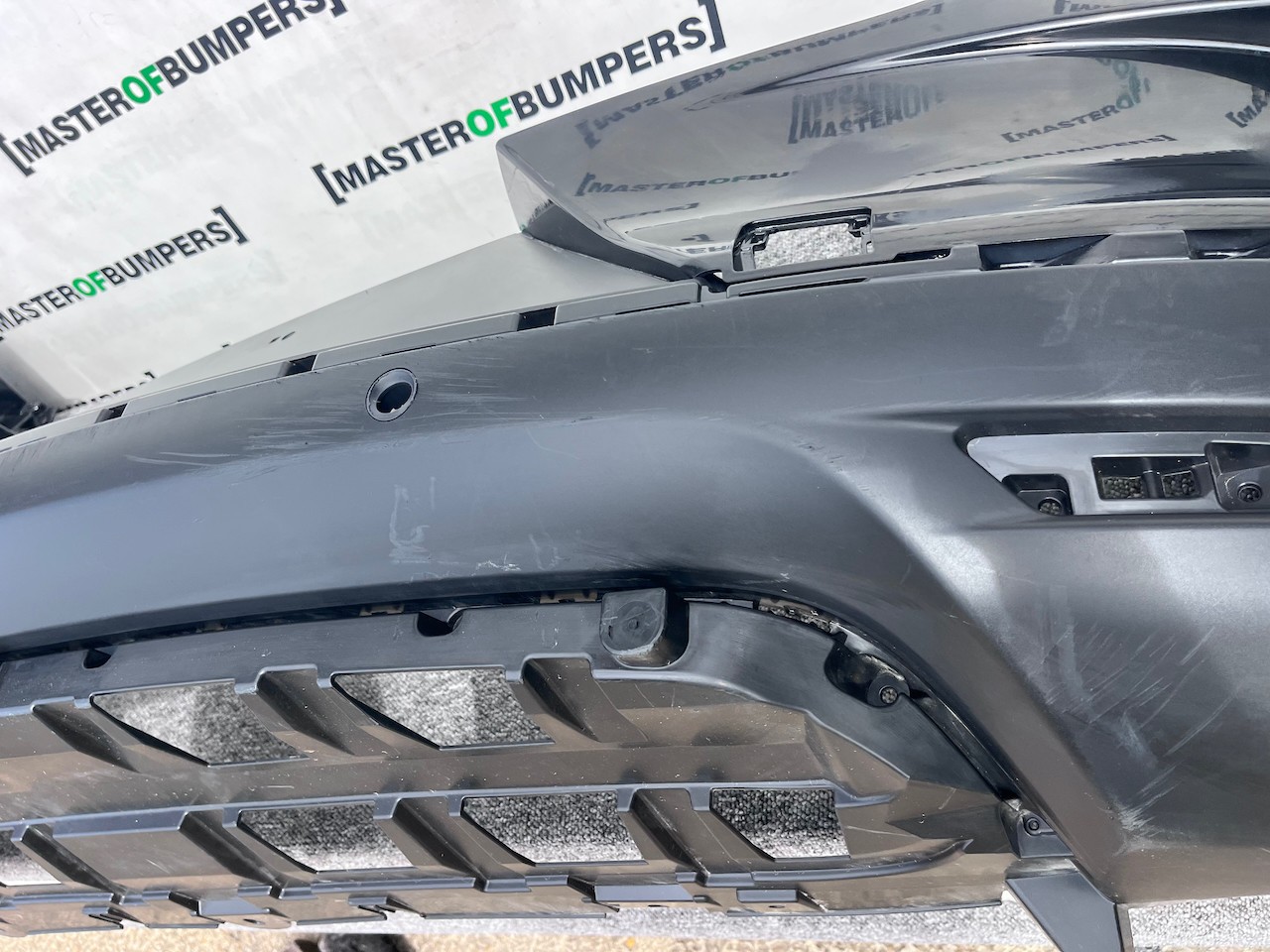 Jaguar I Pace Electric Suv 2019 - 2024 Rear Bumper Black 4 Pdc Genuine [p512]