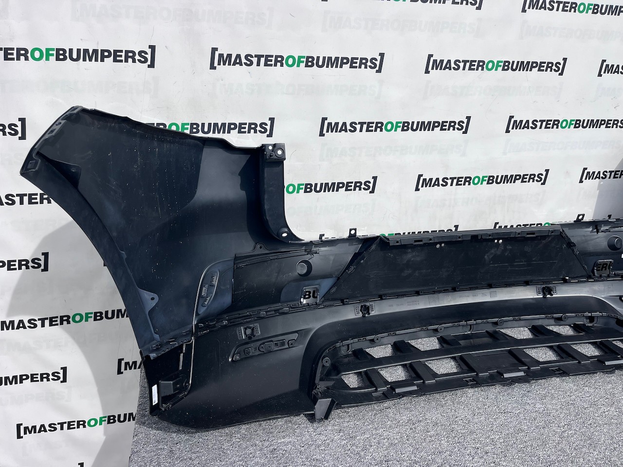 Jaguar I Pace Electric Suv 2019 - 2024 Rear Bumper Black 4 Pdc Genuine [p512]