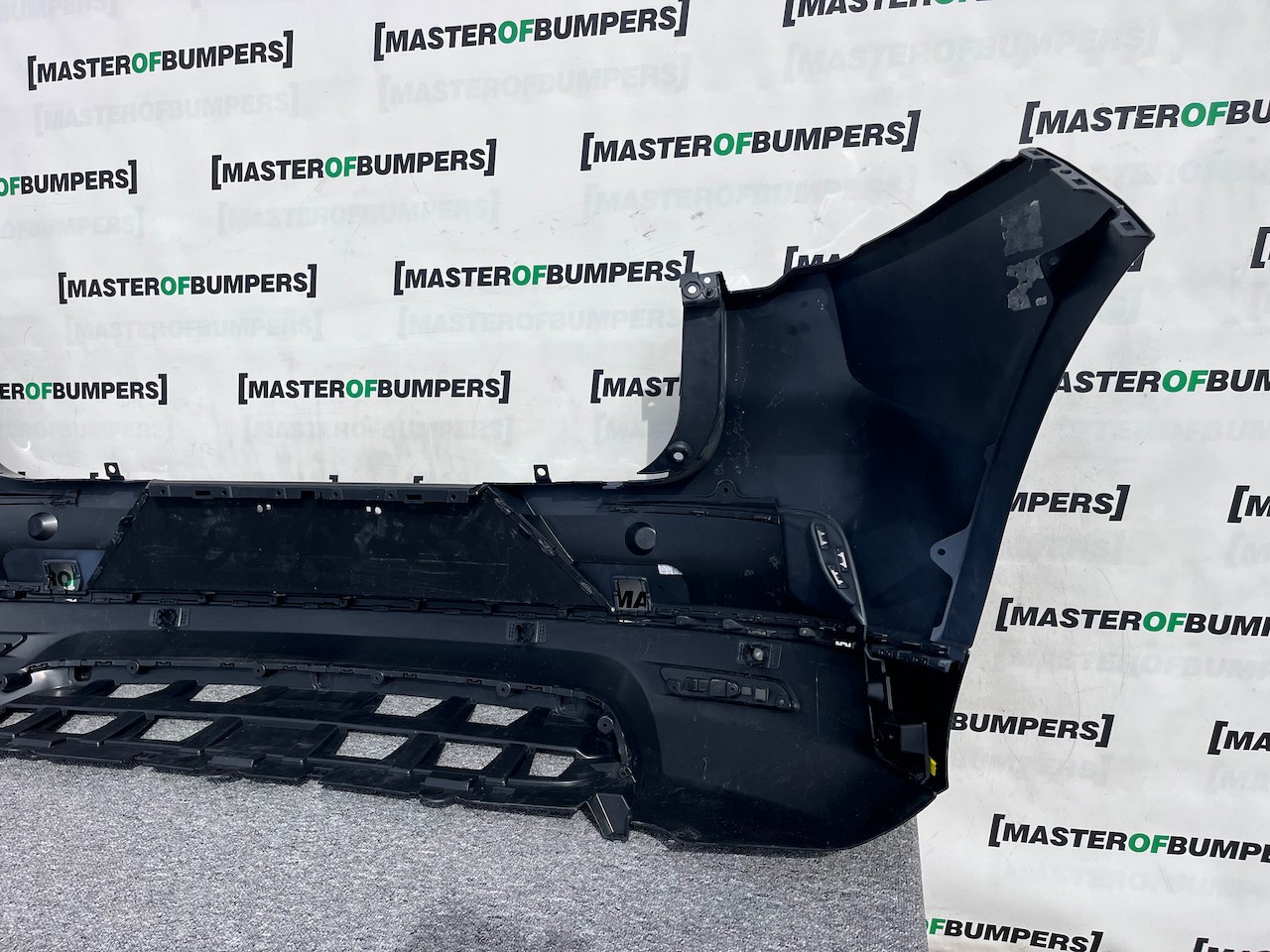 Jaguar I Pace Electric Suv 2019 - 2024 Rear Bumper Black 4 Pdc Genuine [p512]