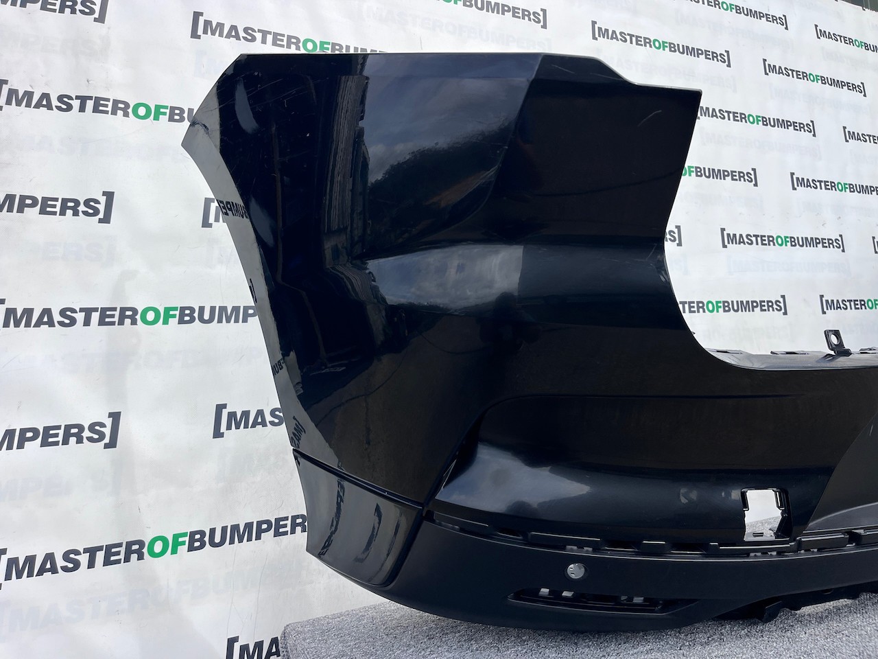 Jaguar I Pace Electric Suv 2019 - 2024 Rear Bumper Black 4 Pdc Genuine [p512]