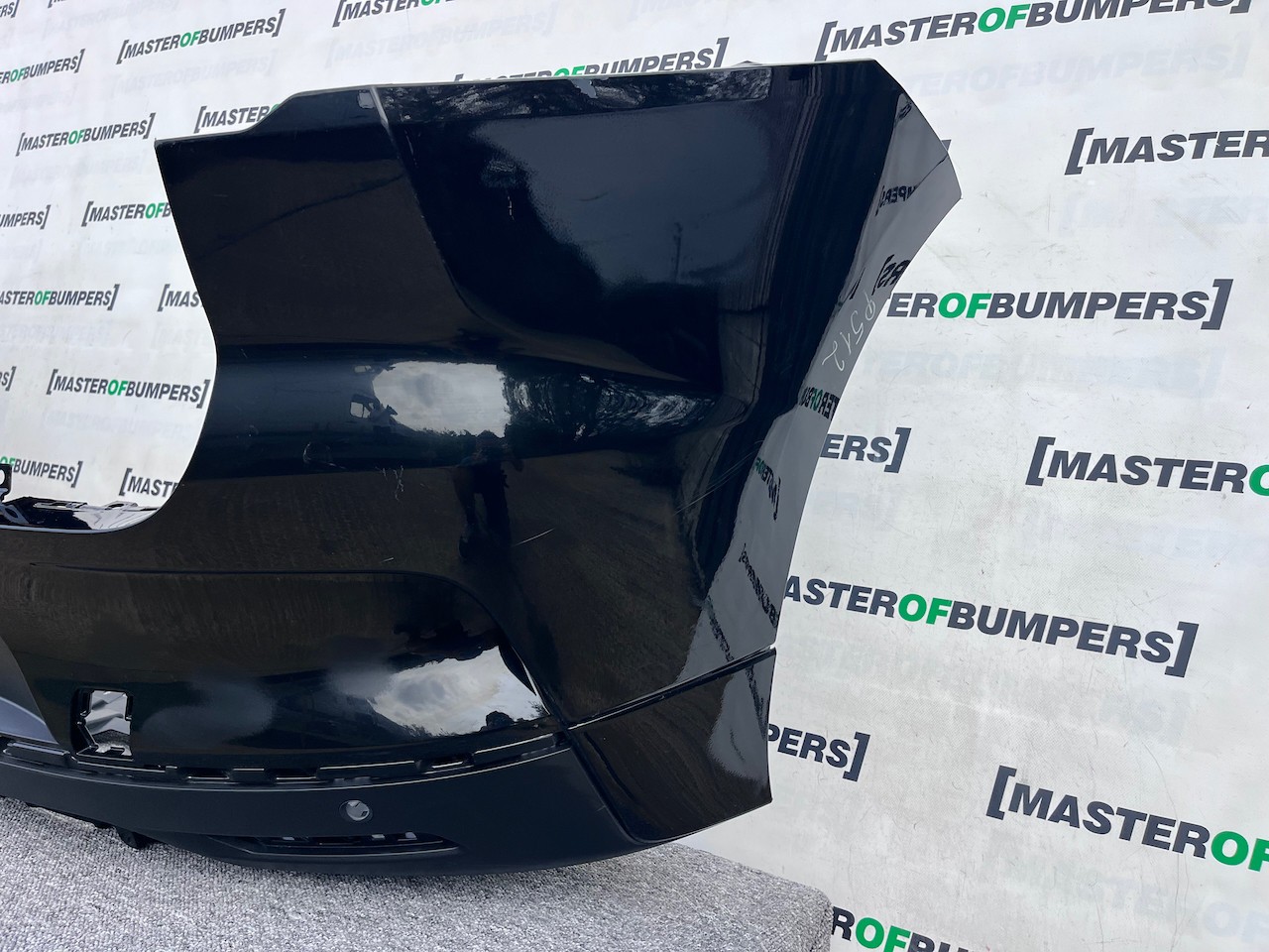 Jaguar I Pace Electric Suv 2019 - 2024 Rear Bumper Black 4 Pdc Genuine [p512]