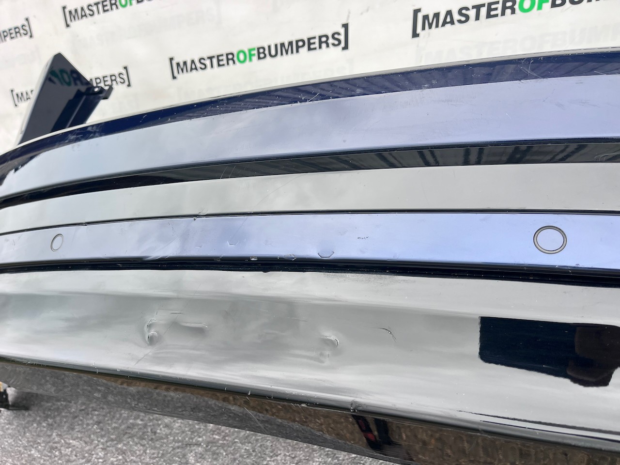 Jaguar F Pace R Dynamic Hse Lift 2021-2024 Rear Bumper 4 Pdc Genuine [p575]