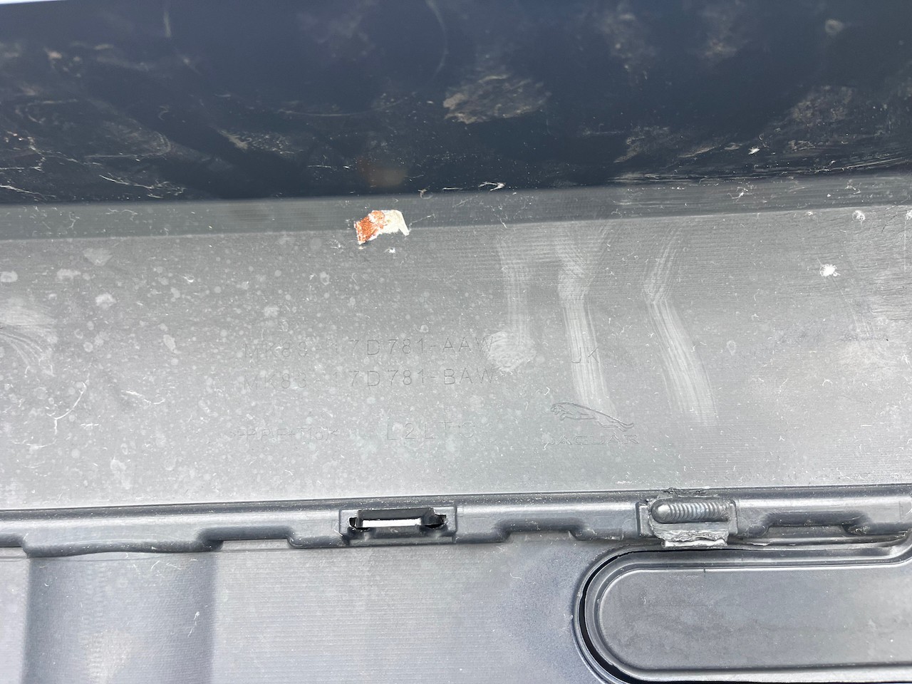 Jaguar F Pace R Dynamic Hse Lift 2021-2024 Rear Bumper 4 Pdc Genuine [p575]