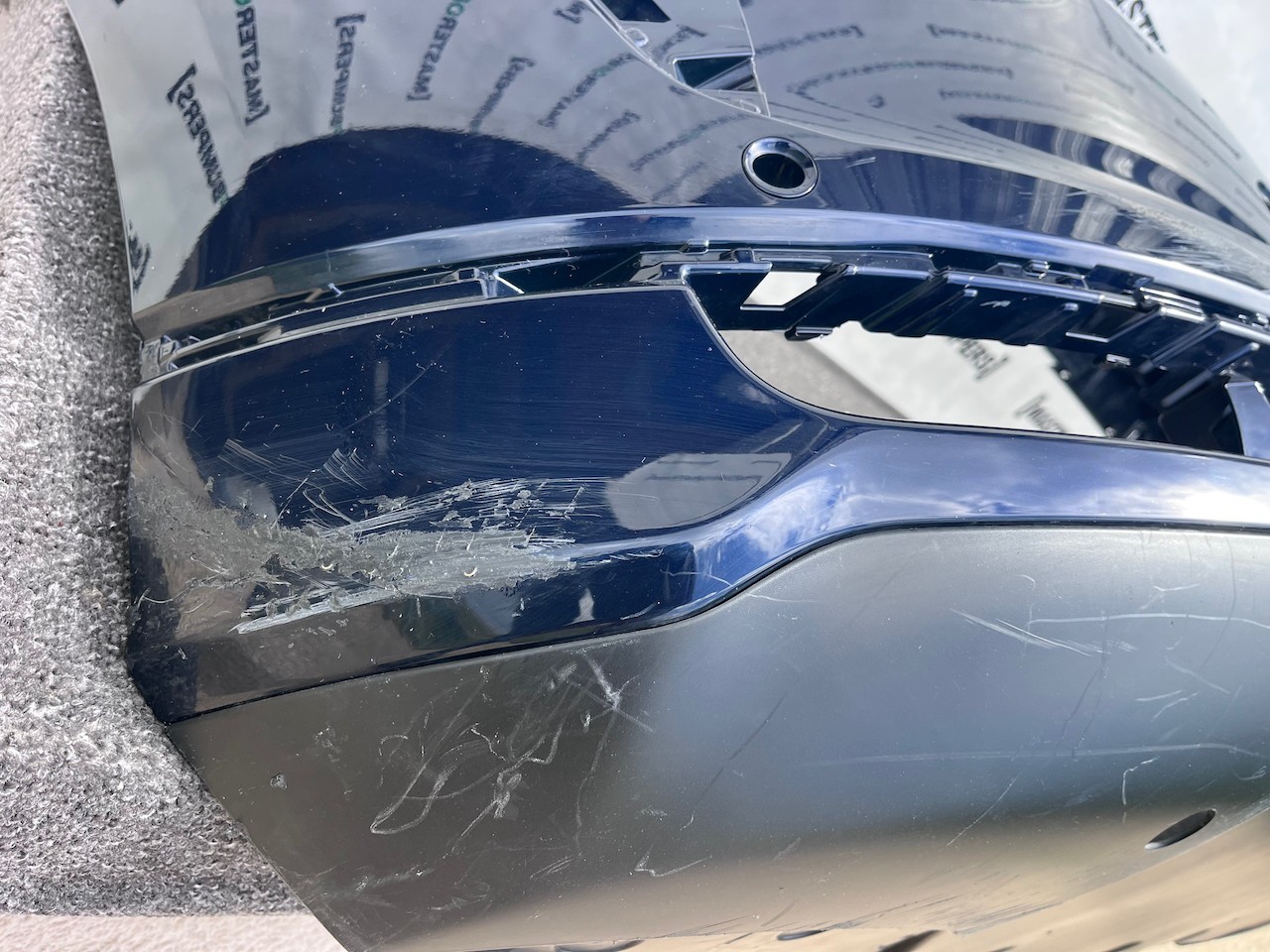 Jaguar I Pace Electric Suv 2018 - 2024 Front Bumper 4 Pdc Genuine [p704]