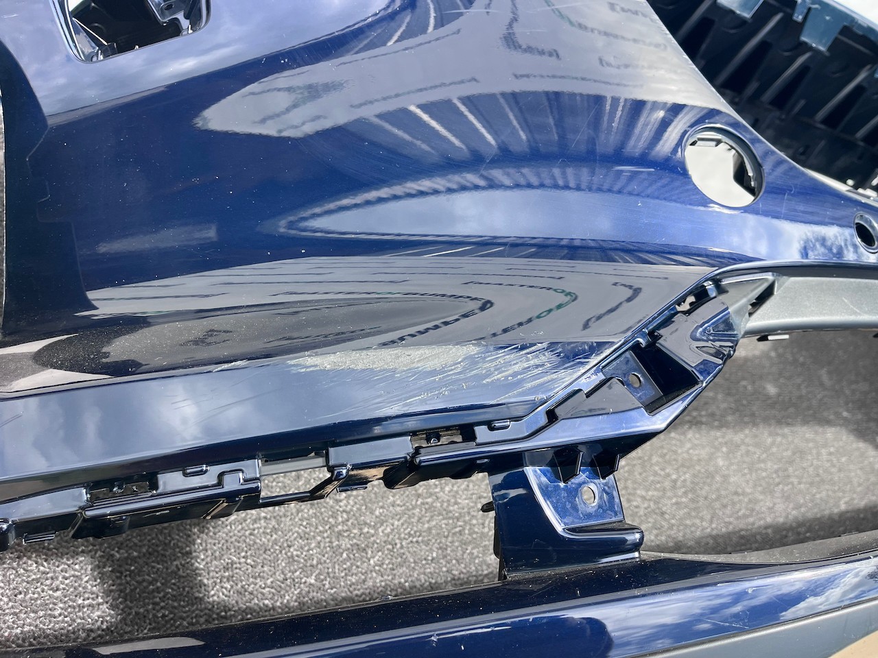 Jaguar I Pace Electric Suv 2018 - 2024 Front Bumper 4 Pdc Genuine [p704]