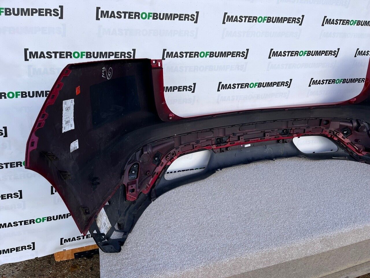 Jaguar F Pace R Dynamic Hse Face Lift 2021-on Rear Bumper 6 Pdc Genuine [p744]