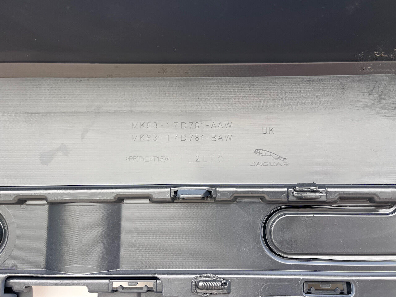 Jaguar F Pace R Dynamic Hse Lift 2021-2024 Rear Bumper 4 Pdc Genuine [p352]