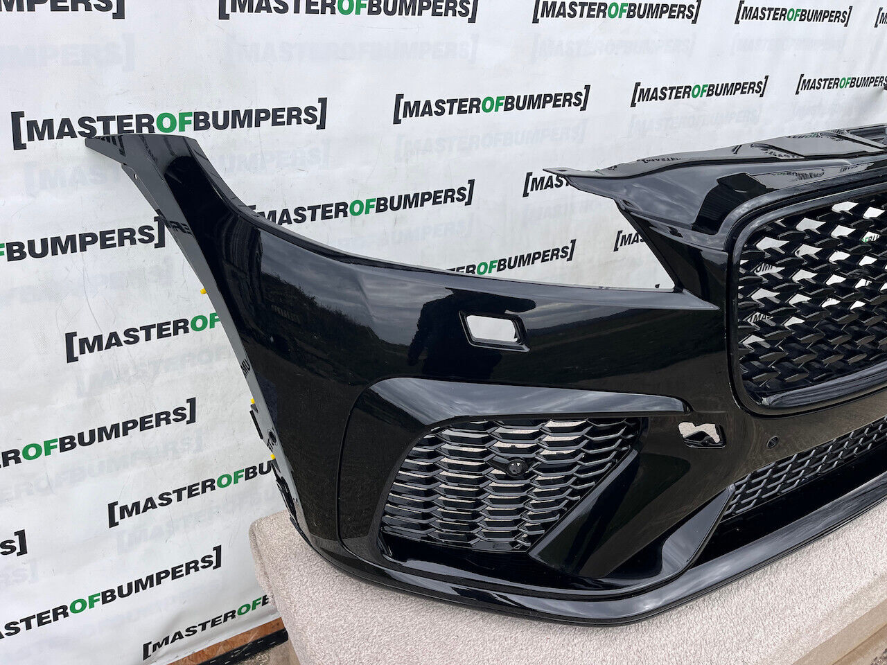 Jaguar F Pace Svr Hse Lift Suv 2021-2024 Front Bumper 6 Pdc Genuine [p388]