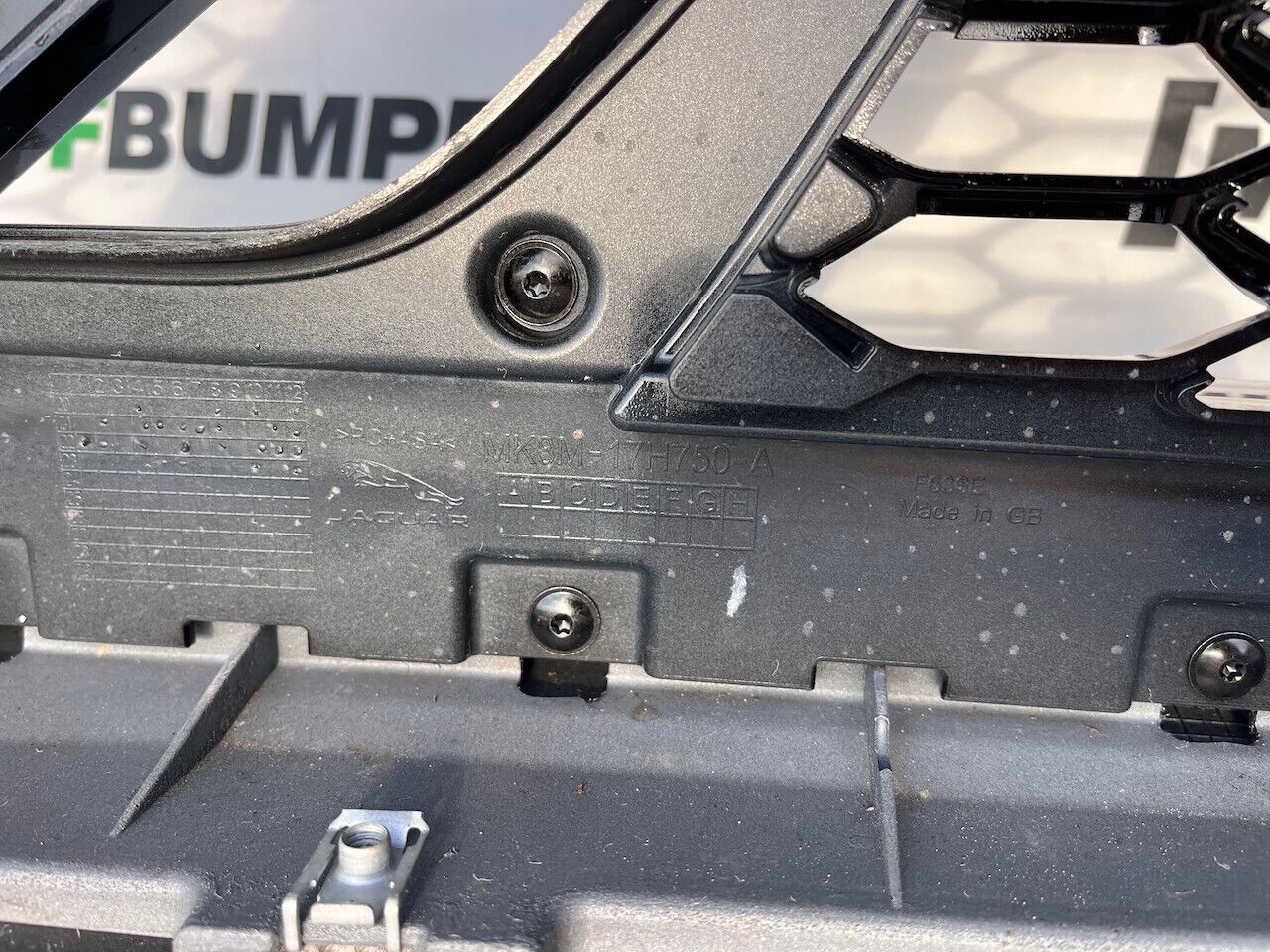 Jaguar F Pace Svr Hse Lift Suv 2021-2024 Front Bumper 6 Pdc Genuine [p395]