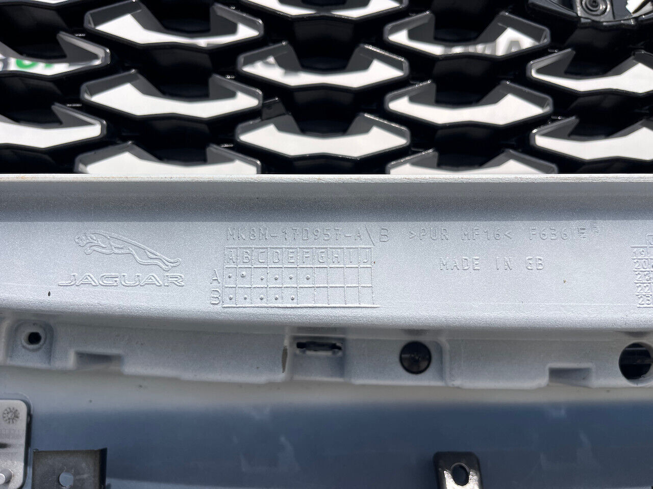 Jaguar F Pace Svr Hse Lift Suv 2021-2024 Front Bumper 6 Pdc Genuine [p401]