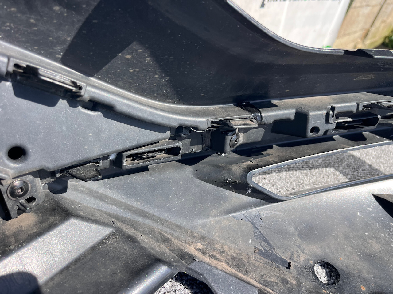 Jaguar F Pace S R Sport Lift 2021-2024 Front Bumper 4 Pdc + Jet Genuine [p441]