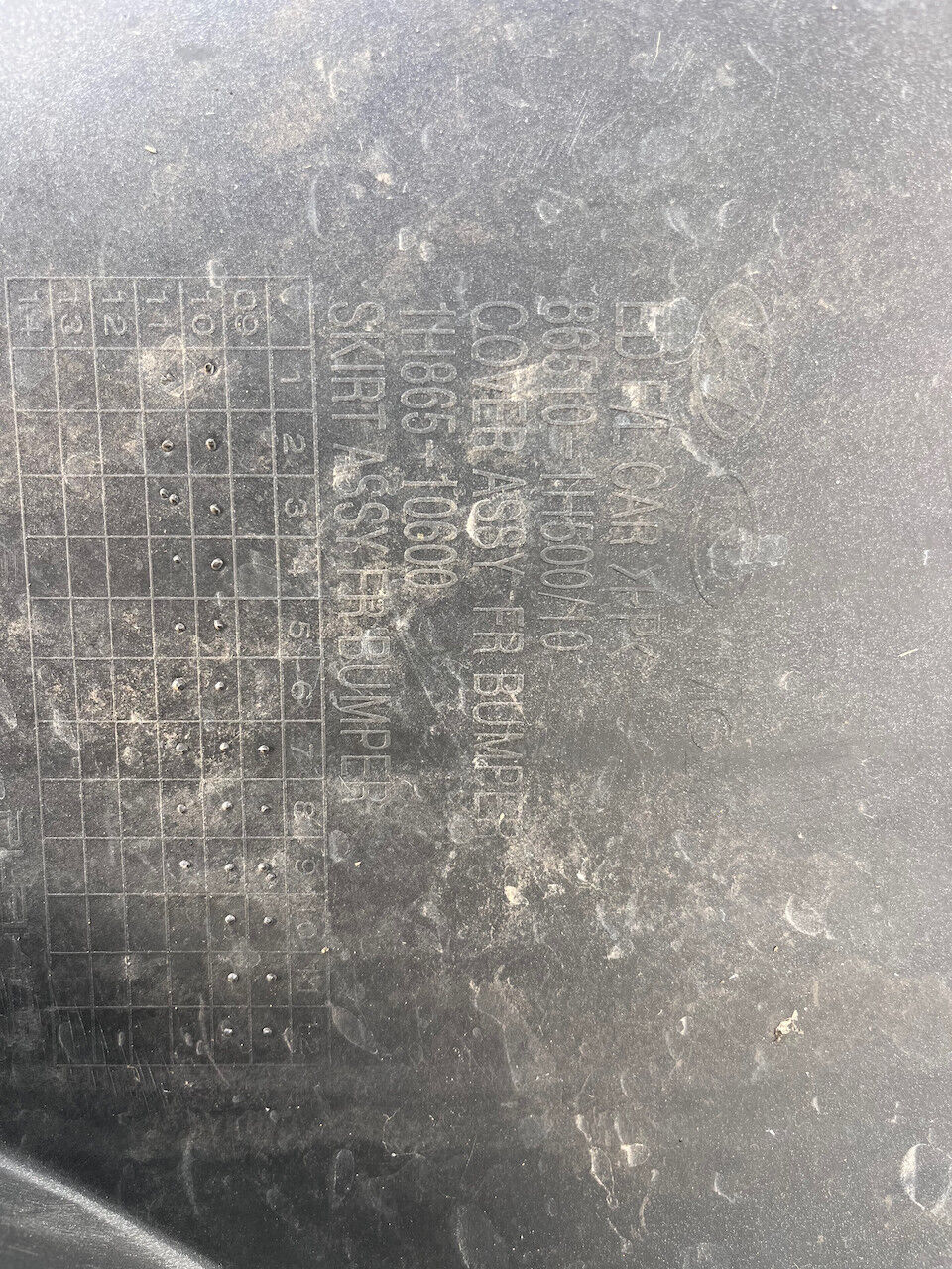 Kia Ceed Ecodynamic Hatchback Mk1 Lift 2009-2012 Front Bumper Genuine [k444]