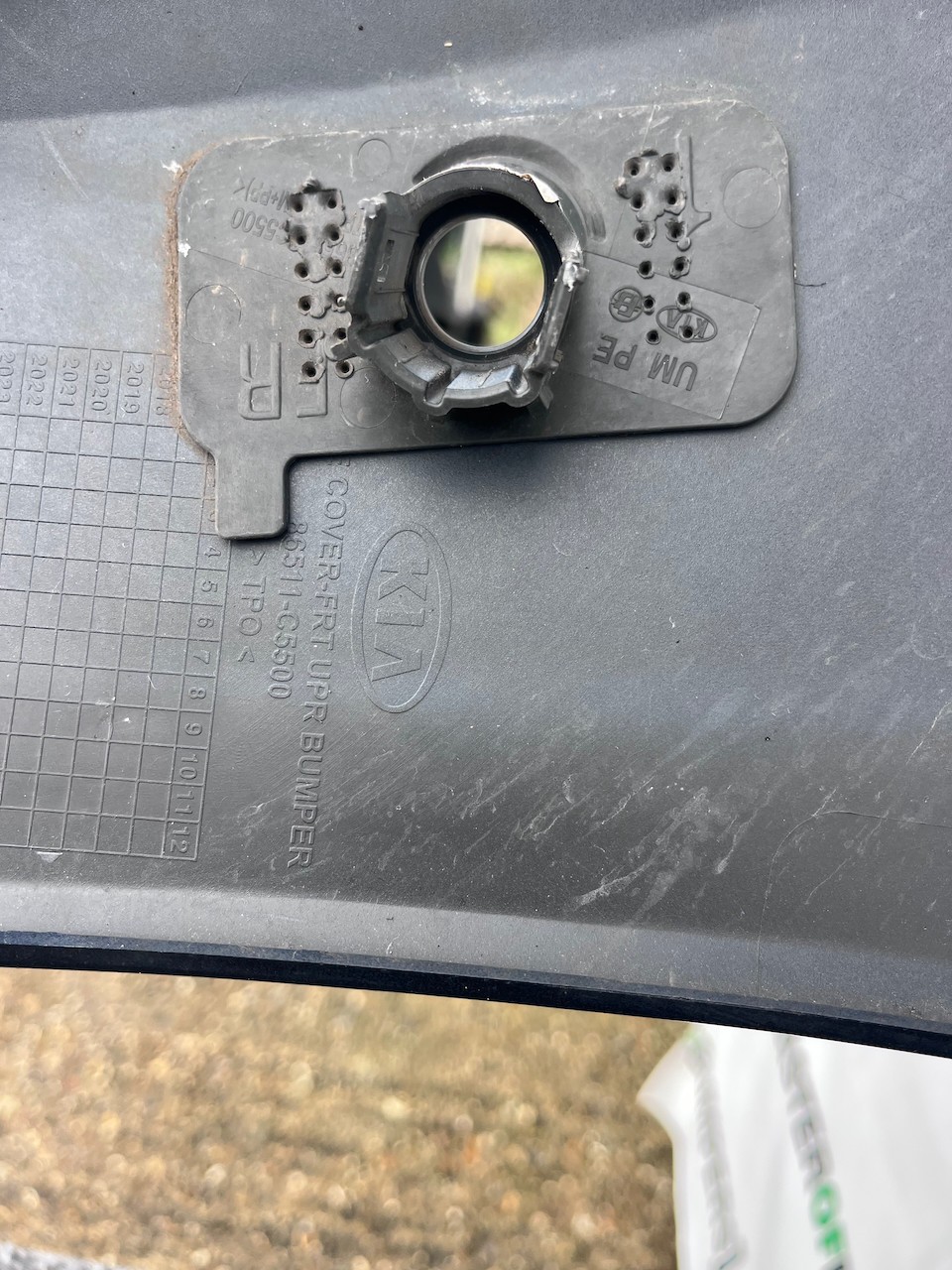 Kia Sorento Mk3 Facelift 2018-2020 Front Bumper 6 Pdc Genuine [k506]