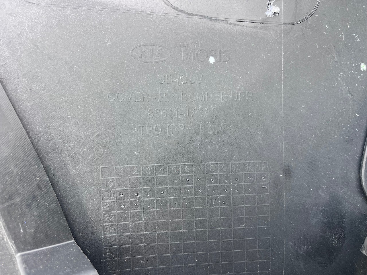 Kia Xceed X-ceed Gt Line Mk3 2020-2024 Rear Bumper 6 Pdc Genuine [k513]