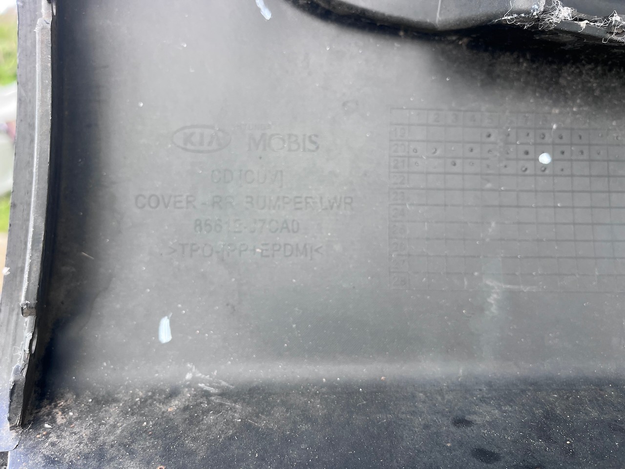 Kia Xceed X-ceed Gt Line Mk3 2020-2024 Rear Bumper 6 Pdc Genuine [k513]