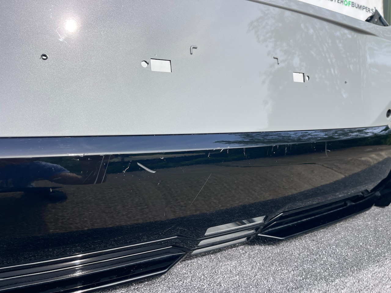 Kia Ev6 Gt Line Electric Estate 2024-2027 Rear Bumper Pdc Genuine [k515]
