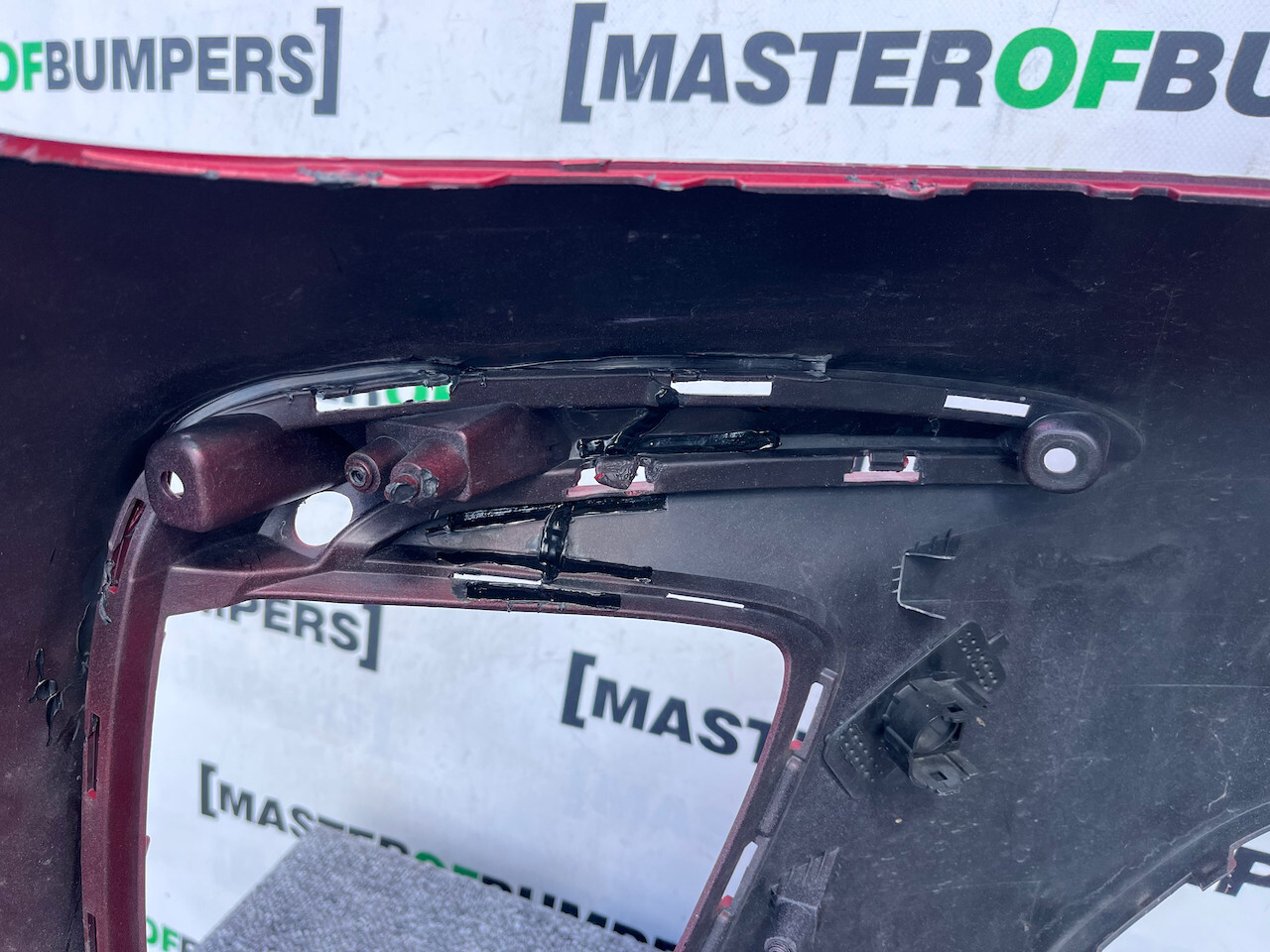 Kia Rio Gt Line Mk3 Hatchback 2016-2019 Front Bumper 4 Pdc Genuine [k477]