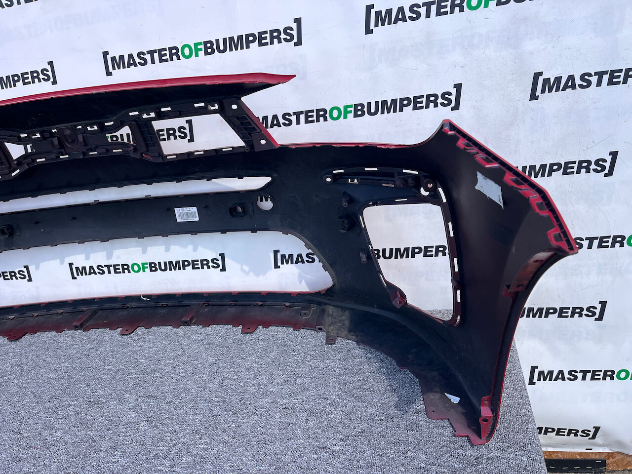 Kia Rio Gt Line Mk3 Hatchback 2016-2019 Front Bumper 4 Pdc Genuine [k477]