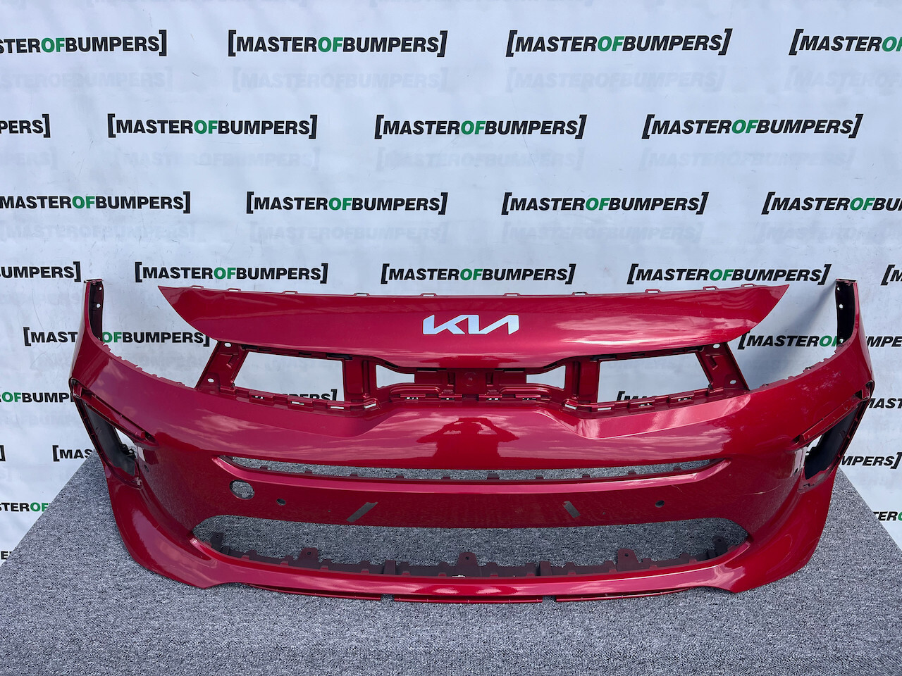 Kia Rio Gt Line Mk3 Hatchback 2016-2019 Front Bumper 4 Pdc Genuine [k477]