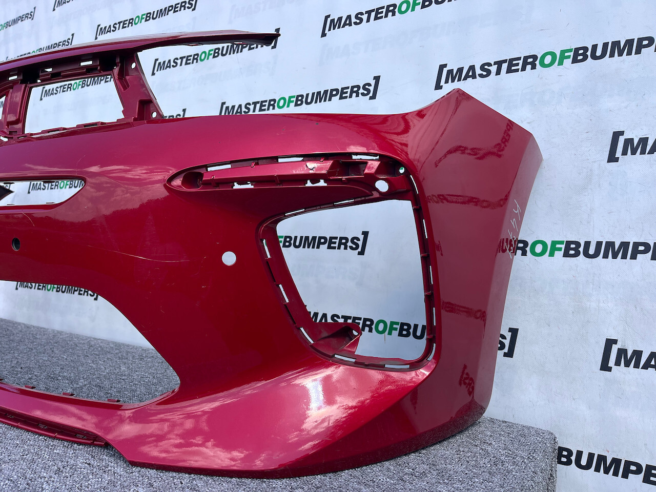 Kia Rio Gt Line Mk3 Hatchback 2016-2019 Front Bumper 4 Pdc Genuine [k477]