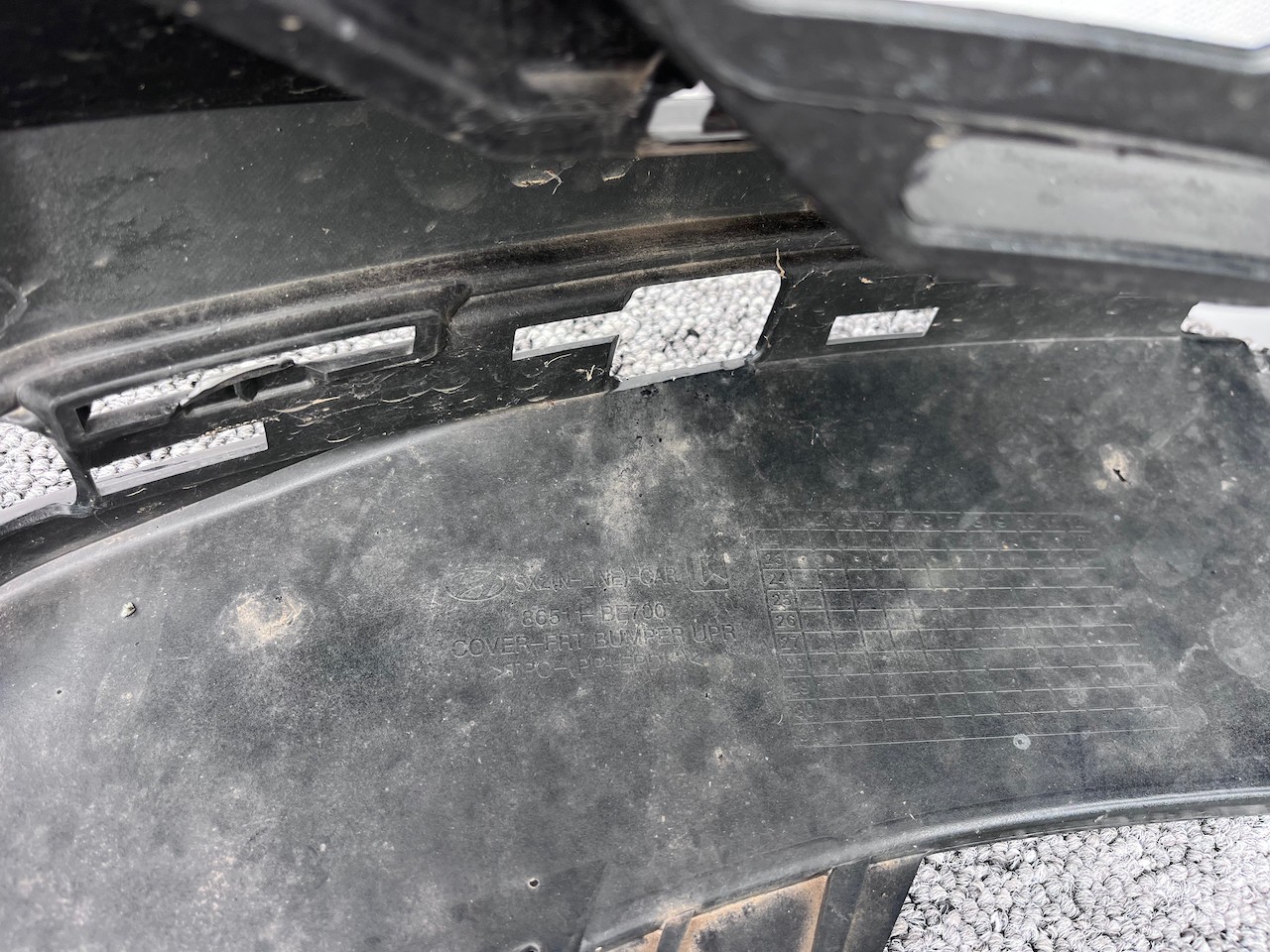 Hyundai Kona N-line Hatchback Mk2 2023-on Front Bumper 4 Pdc Genuine [h531]