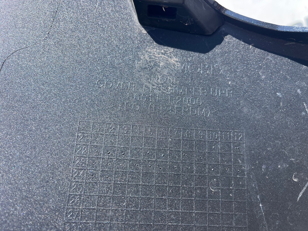 Kia Sportage Gt Line Mk5 Gdi Hybrid 2022-on Front Bumper 4 Pdc Genuine [k482]