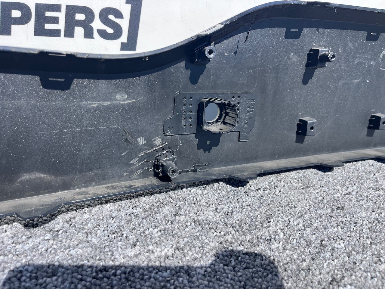 Kia Sportage Gt Line Mk5 Gdi Hybrid 2022-on Front Bumper 4 Pdc Genuine [k482]