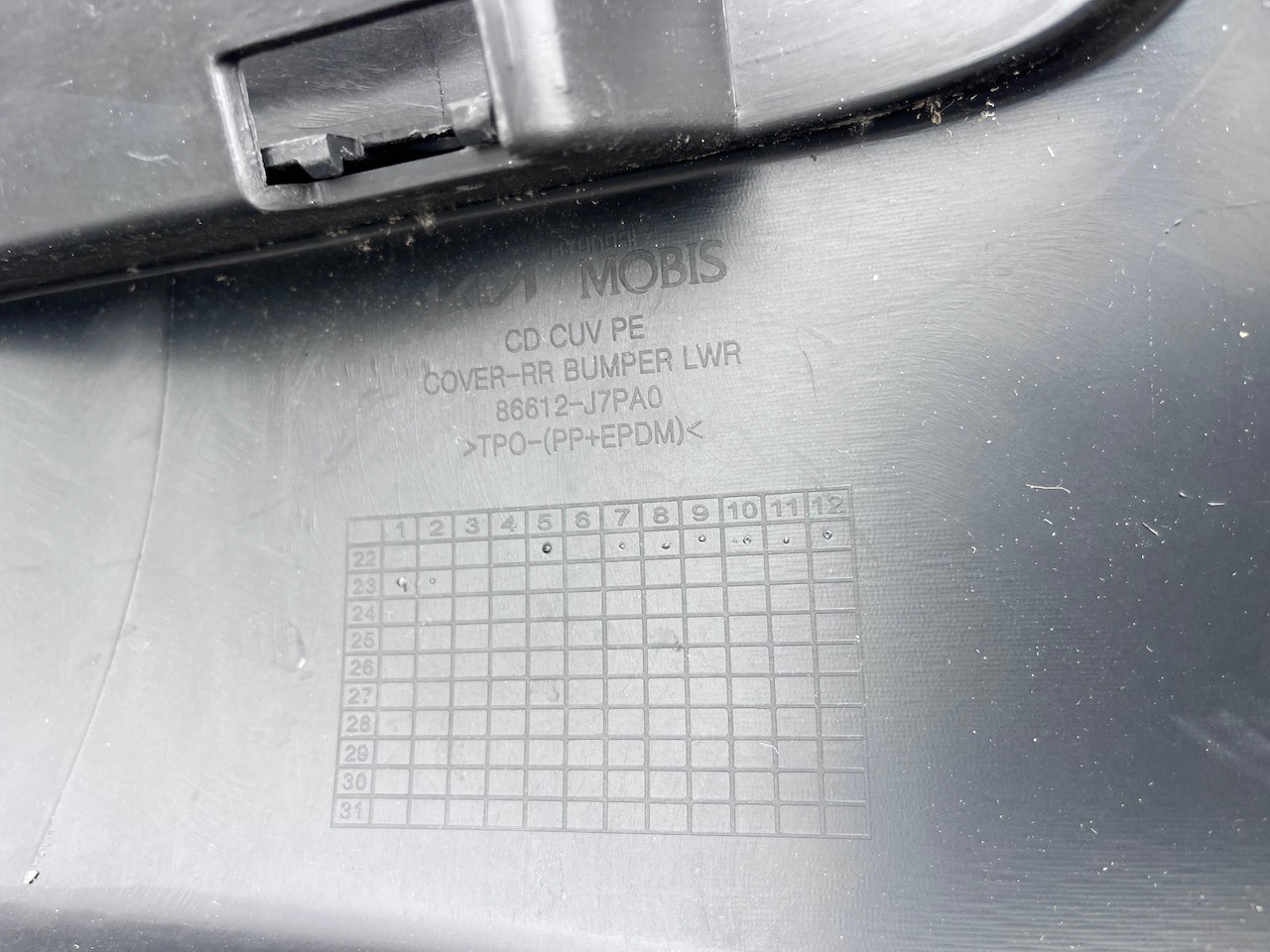 Kia Xceed X-ceed Gt Line Se Mk3 2020-2025 Rear Bumper No Pdc Genuine [k91]