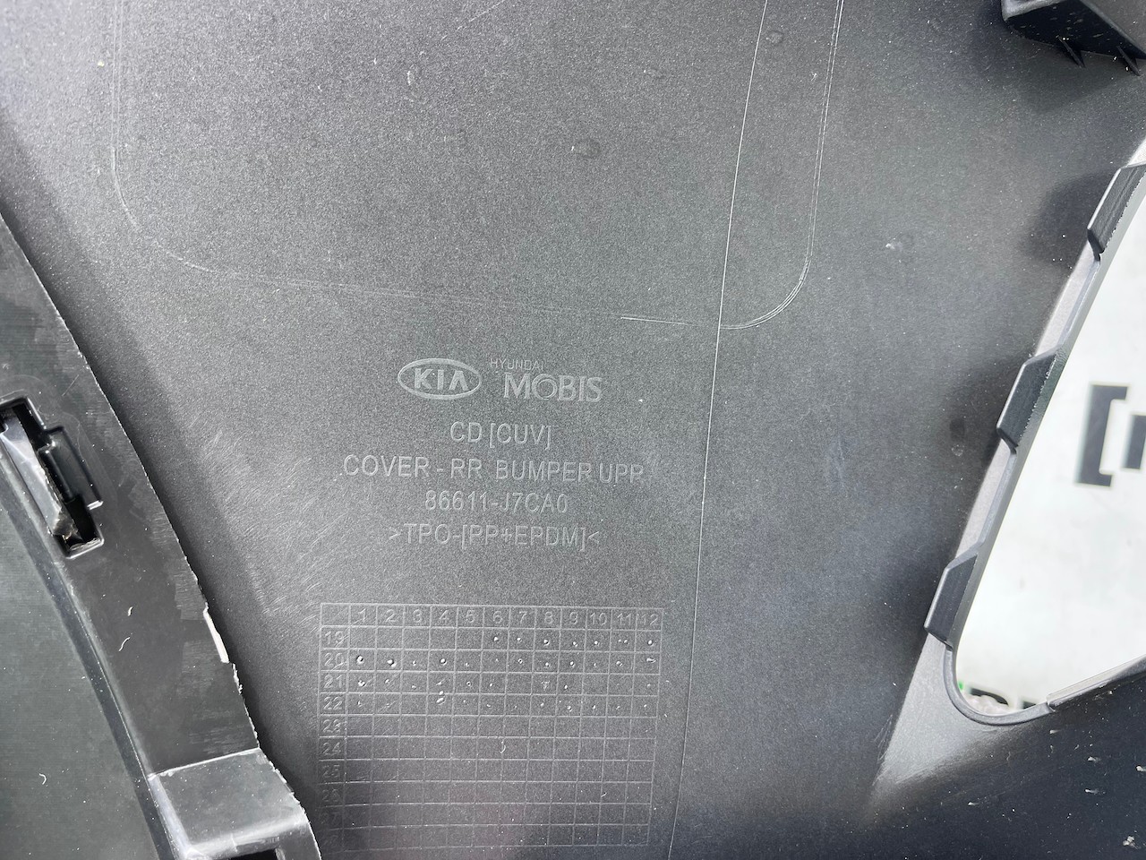 Kia Xceed X-ceed Gt Line Se Mk3 2020-2025 Rear Bumper No Pdc Genuine [k91]