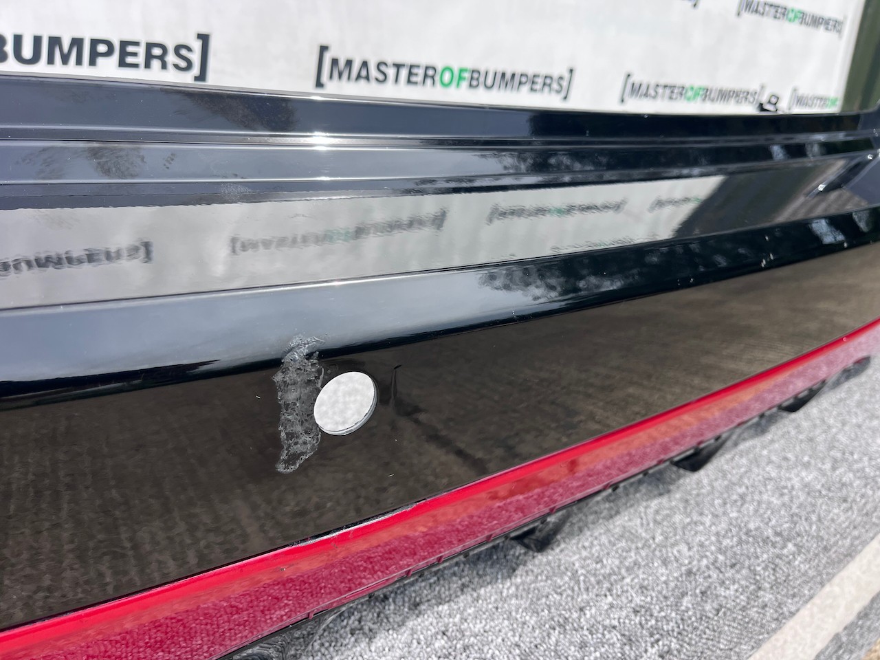 Kia Sportage Gt Line Mk5 Gdi Hybrid 2022-2025 Rear Bumper 4 Pdc Genuine [k490]