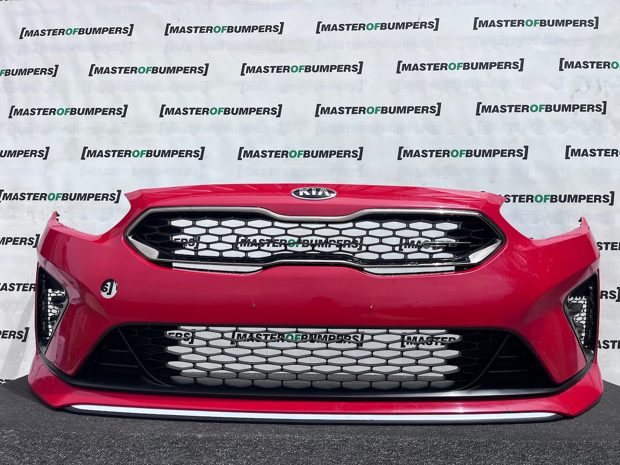 Kia Pro Ceed Gt Line Mk3 Hatchback 2018-2021 Front Bumper No Pdc Genuine [k527]