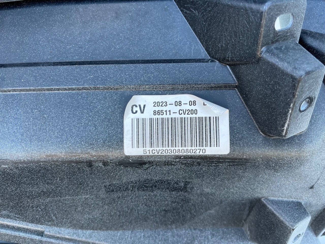 Kia Ev6 Gt Line Electric Pre-facelift 2021-2025 Front Bumper Genuine [k540]