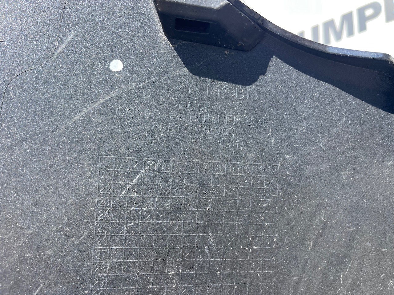 Kia Sportage Gt Line Mk5 Gdi Hybrid 2022-on Front Bumper 4 Pdc Genuine [k483]