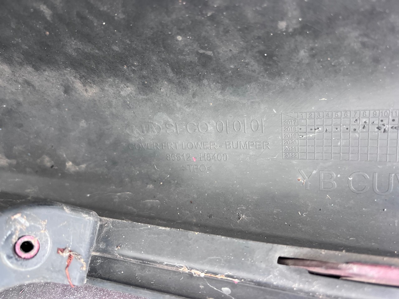 Kia Stonic Gdi Isg Mk1 Hatchback 2017-2020 Front Bumper Genuine [k500]