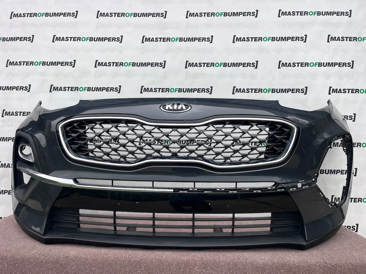 Kia Sportage Se Mk3 Lift 2019-2022 Front Bumper No Pdc Genuine [k548]