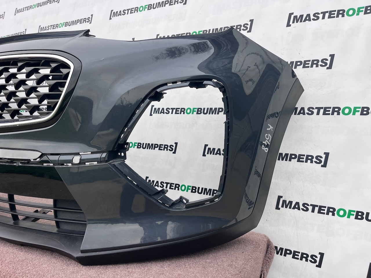 Kia Sportage Se Mk3 Lift 2019-2022 Front Bumper No Pdc Genuine [k548]