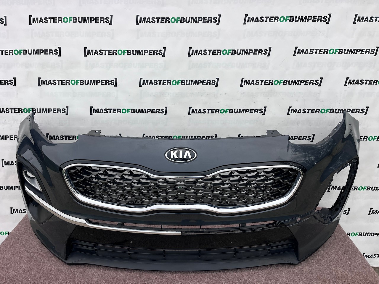 Kia Sportage Se Mk3 Lift 2019-2022 Front Bumper No Pdc Genuine [k548]