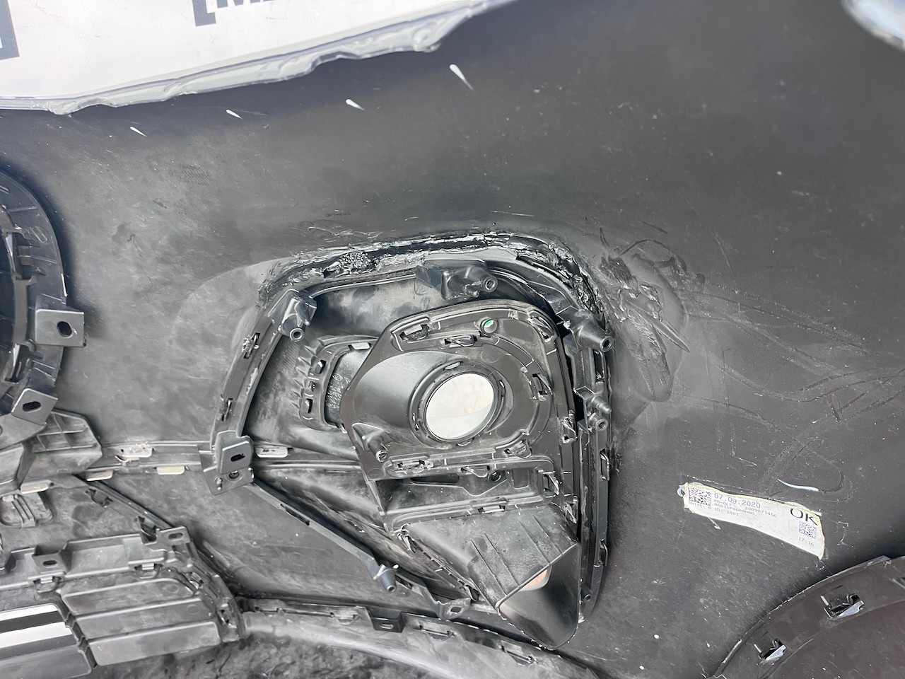 Kia Sportage Se Mk3 Lift 2019-2022 Front Bumper No Pdc Genuine [k548]