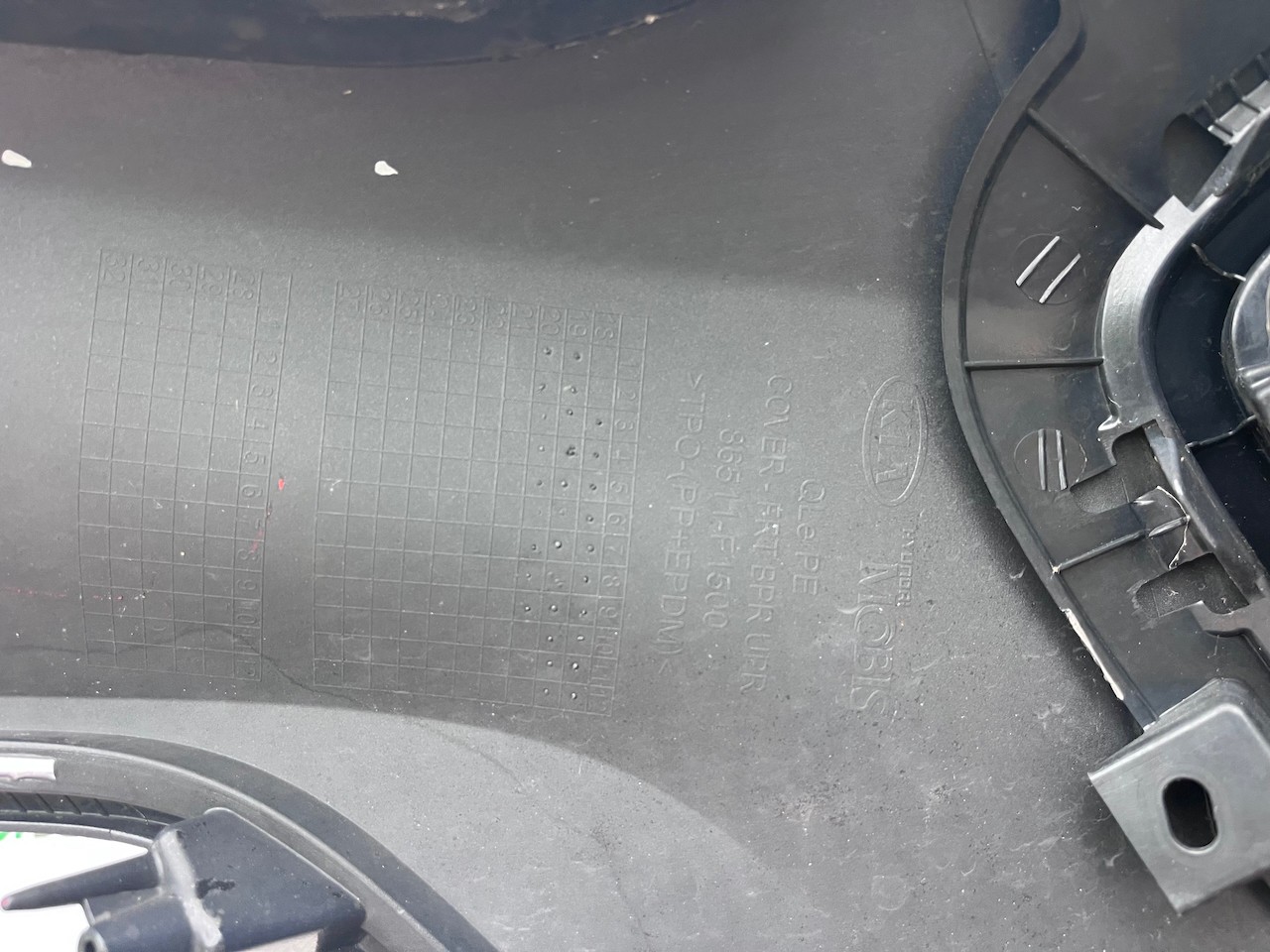 Kia Sportage Se Mk3 Lift 2019-2022 Front Bumper No Pdc Genuine [k548]