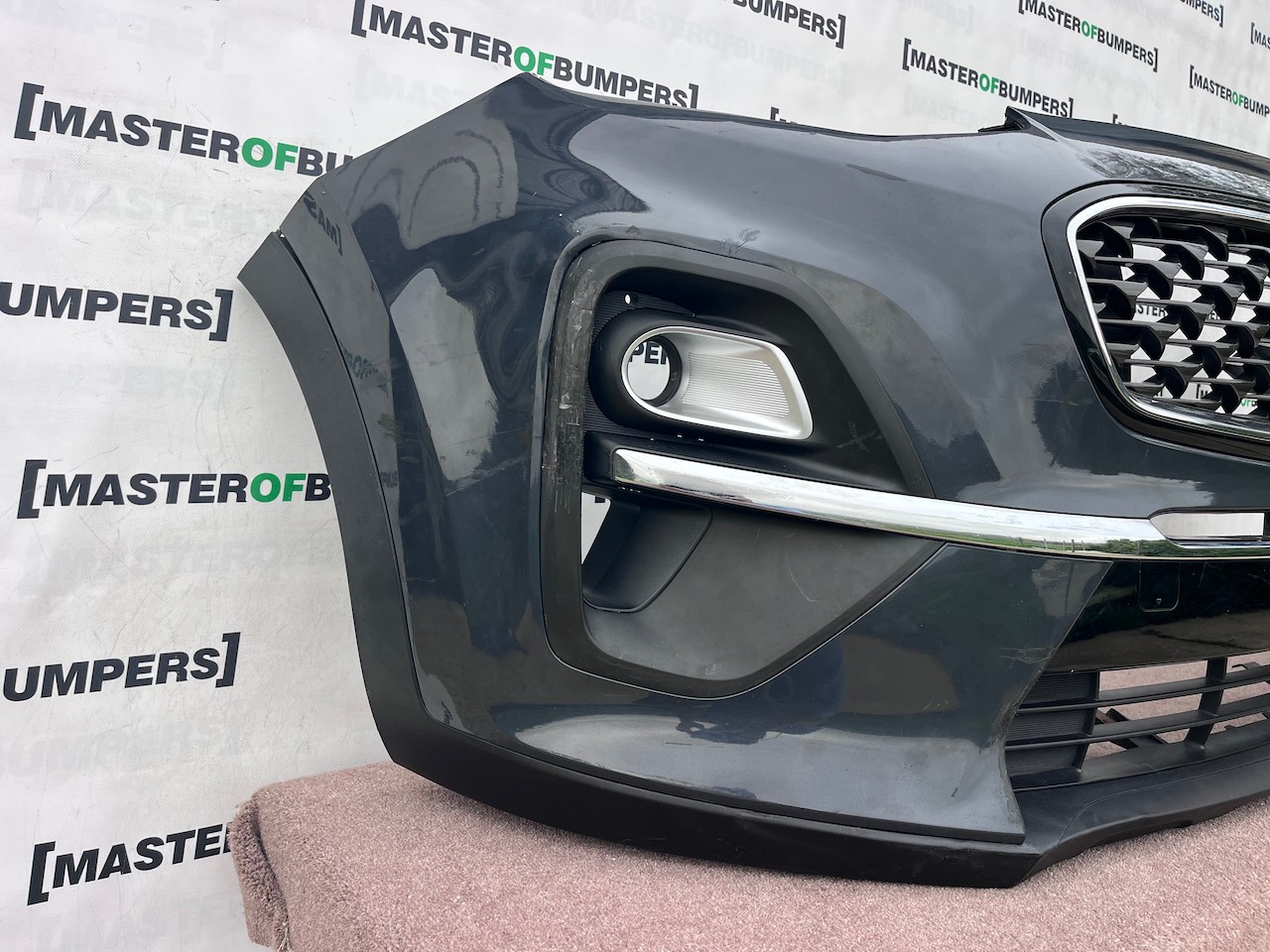 Kia Sportage Se Mk3 Lift 2019-2022 Front Bumper No Pdc Genuine [k548]